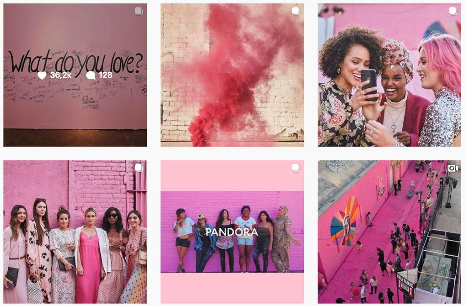 Instagram pandora